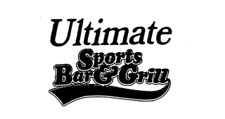 ULTIMATE SPORTS BAR & GRILL logo