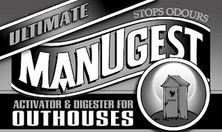 ULTIMATE STOPS ODOURS MANUGEST ACTIVATOR & DIGESTER FOR OUTHOUSES logo