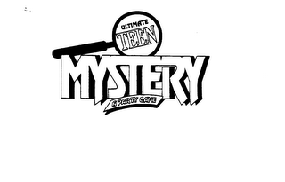 ULTIMATE TEEN MYSTERY A PARTY GAME logo