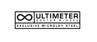 ULTIMETER DOCTOR BLADES EXCLUSIVE MICROLOY STEEL logo