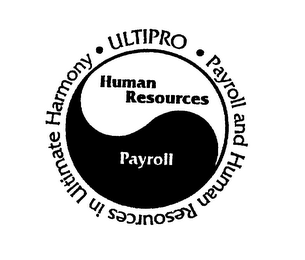 ULTIPRO PAYROLL AND HUMAN RESOURCES IN ULTIMATE HARMONY HUMAN RESOURCES PAYROLL logo