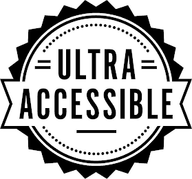 ULTRA ACCESSIBLE logo