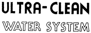 ULTRA-CLEAN WATER SYSTEM logo
