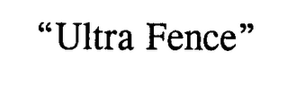 "ULTRA FENCE" logo