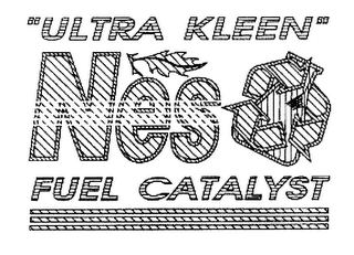 "ULTRA KLEEN" NES FUEL CATALYST logo
