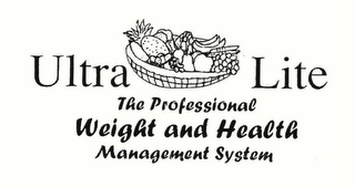 ULTRA LITE THE PROFESSIONAL WEIGHT AND HEALTH MANAGEMENT SYSTEM logo