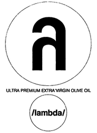 ULTRA PREMIUM EXTRA VIRGIN OLIVE OIL LAMBDA logo