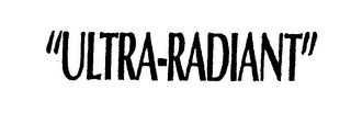"ULTRA-RADIANT" logo