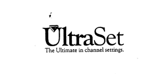 ULTRA SET THE ULTIMATE IN CHANNEL SETTINGS. logo
