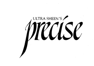 ULTRA SHEEN'S PRECISE logo