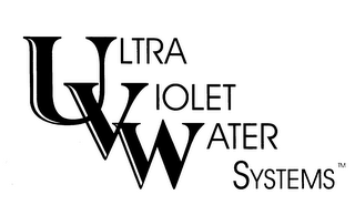 ULTRA VIOLET WATER SYSTEMS logo
