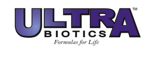 ULTRABIOTICS FORMULAS FOR LIFE logo