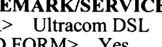 ULTRACOM DSL logo