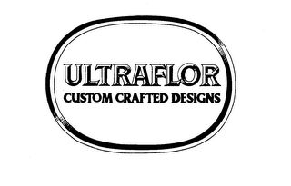 ULTRAFLOR; CUSTOM CRAFTED DESIGNS logo
