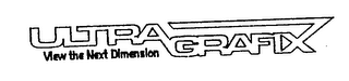 ULTRAGRAFIX VIEW THE NEXT DIMENSION logo
