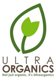 ULTRAORGANICS NOT JUST ORGANIC, IT'S ULTRAORGANICS logo
