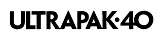 ULTRAPAK 40 logo