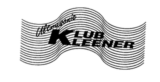 ULTRASONIC KLUB KLEENER logo