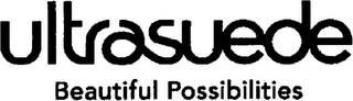 ULTRASUEDE BEAUTIFUL POSSIBILITIES logo