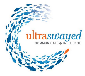 ULTRASWAYED COMMUNICATE & INFLUENCE logo