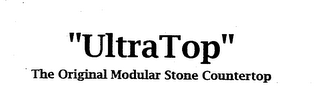 "ULTRATOP" THE ORIGINAL MODULAR STONE COUNTERTOP logo