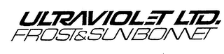 ULTRAVIOLET LTD. FROST & SUNBONNET logo