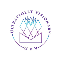 ULTRAVIOLET VISIONARY UVV logo