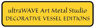 ULTRAWAVE ART METAL STUDIO DECORATIVE VESSEL EDITIONS logo