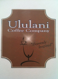 ULULANI COFFEE COMPANY "HEAVENLY INSPIRED" logo