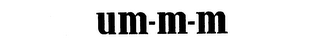 UM-M-M logo