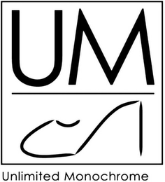 UM UNLIMITED MONOCHROME logo
