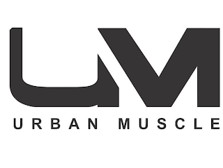 UM URBAN MUSCLE logo