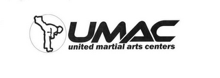 UMAC UNITED MARTIAL ARTS CENTERS logo