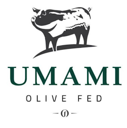 UMAMI OLIVE FED F logo