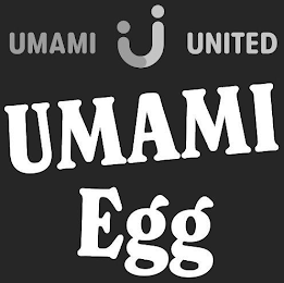 UMAMI UNITED UMAMI EGG logo