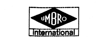 UMBRO INTERNATIONAL logo
