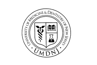 UMDNJ UNIVERSITY OF MEDICINE & DENTISTRY OF NEW JERSEY logo