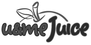 U&ME JUICE logo