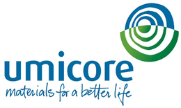 UMICORE MATERIALS FOR A BETTER LIFE logo