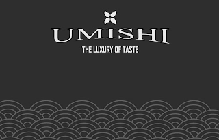 UMISHI THE LUXURY OF TASTE logo