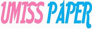 UMISS PAPER logo