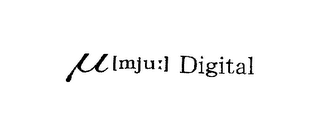 U[MJU:] DIGITAL logo