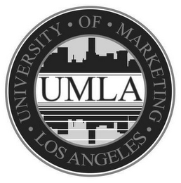 UMLA UNIVERSITY OF MARKETING LOS ANGELES logo