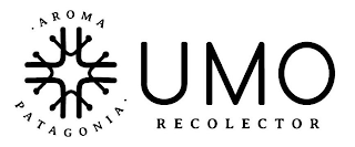 UMO RECOLECTOR · AROMA PATAGONIA · logo