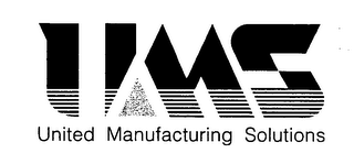 UMS UNITED MANUFACTURING SOLUTIONS logo