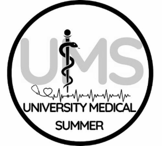 UMS UNIVERSITY MEDICAL SUMMER logo
