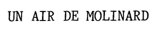UN AIR DE MOLINARD logo