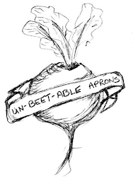 UN-BEET-ABLE APRONS logo