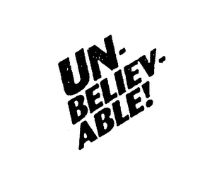 UN-BELIEV-ABLE! logo