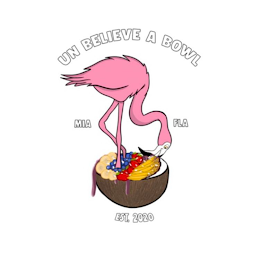 UN BELIEVE A BOWL MIA FLA EST. 2020 logo
